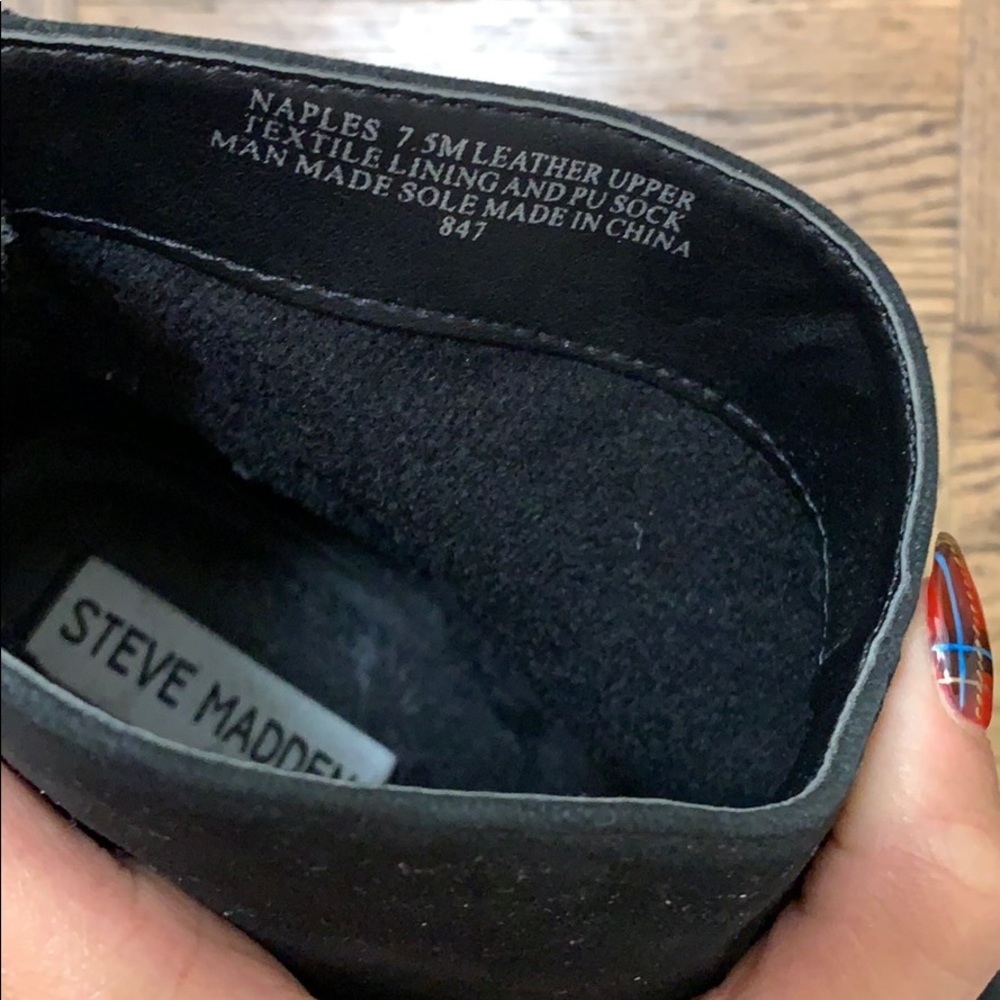 Steve Madden Platform Booties Size 7.5 - image 3